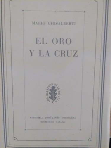 Portada del libro de EL ORO Y LA CRUZ.