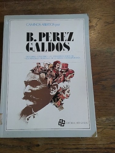 Portada del libro de CAMINOS ABIERTOS POR B. PÉREZ GALDÓS