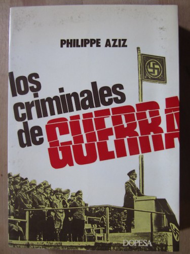 Portada del libro de LOS CRIMINALES DE GUERRA