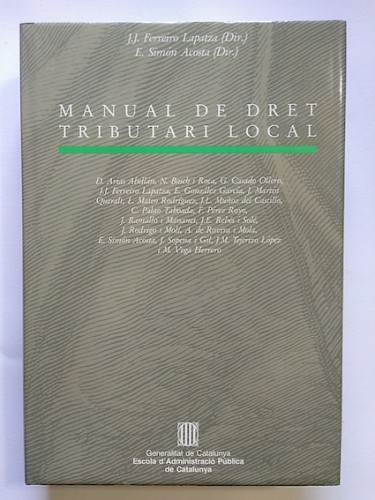 Portada del libro de MANUAL DE DRET TRIBUTARI LOCAL