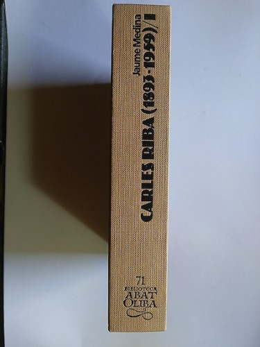 Portada del libro de CARLES RIBA (1893-1959) 2 VOLUMS