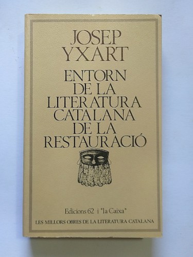 Portada del libro de ENTORN DE LA LITERATURA CATALANA DE LA RESTAURACIÓ