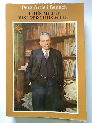 Portada del libro de LLUÍS  MILLET VIST PER LLUÍS MILLET