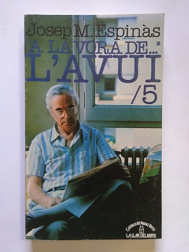Portada del libro de A LA VORA DE L'AVUI /5