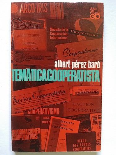 Portada del libro de TEMÀTICA COOPERATISTA