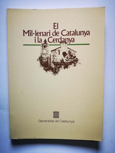 Portada del libro de El mil·lenari de Catalunya i la Cerdanya
