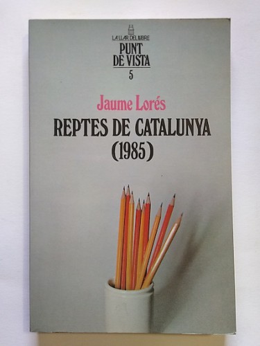 Portada del libro de REPTES DE CATALUNYA (1985)