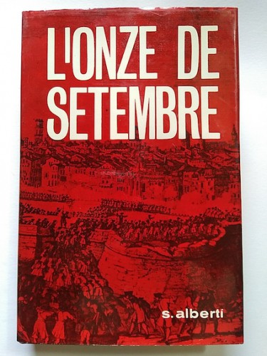 Portada del libro de L'ONZE DE SETEMBRE