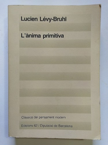 Portada del libro de L'ÀNIMA PRIMITIVA
