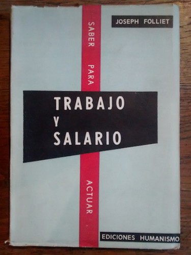 Portada del libro de TRABAJO Y SALARIO