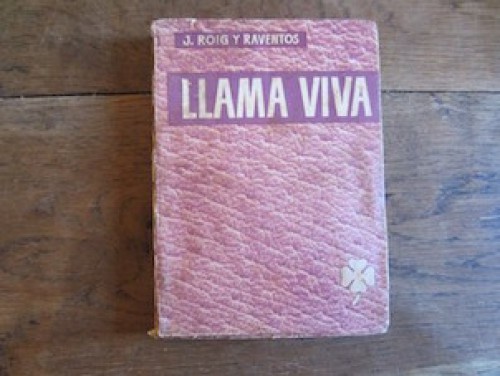 Portada del libro de LLAMA VIVA