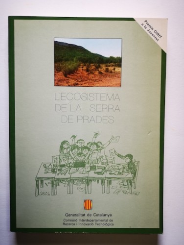 Portada del libro de L'ECOSISTEMA DE LA SERRA DE PRADES