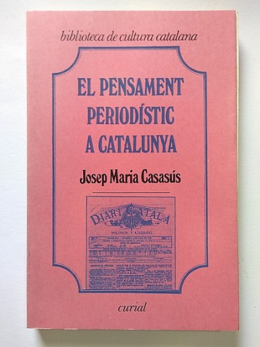 Portada del libro de EL PENSAMENT PERIODÍSTIC A CATALUNYA