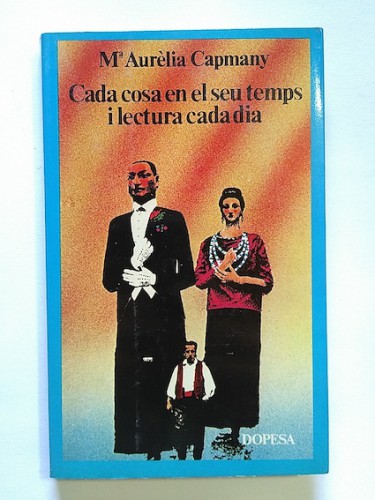 Portada del libro de CADA COSA EN EL SEU TEMPS I LECTURA CADA DIA