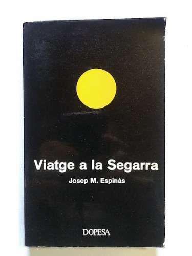 Portada del libro de VIATGE A LA SEGARRA