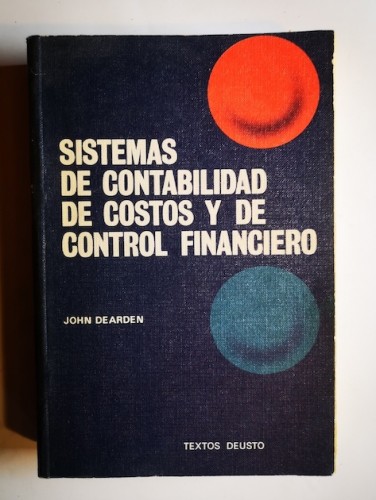 Portada del libro de SISTEMAS DE CONTABILIDAD DE COSTOS Y DE CONTROL FINANCIERO