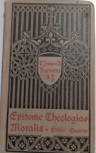 Portada del libro de EPITOME THEOLOGIAE MORALIS