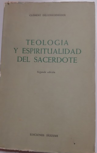 Portada del libro de TEOLOGÍA Y ESPIRITUALIDAD DEL SACERDOTE